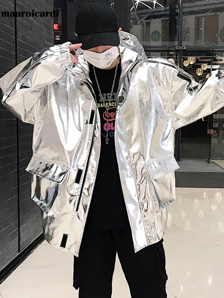 men reflective jacket luxury