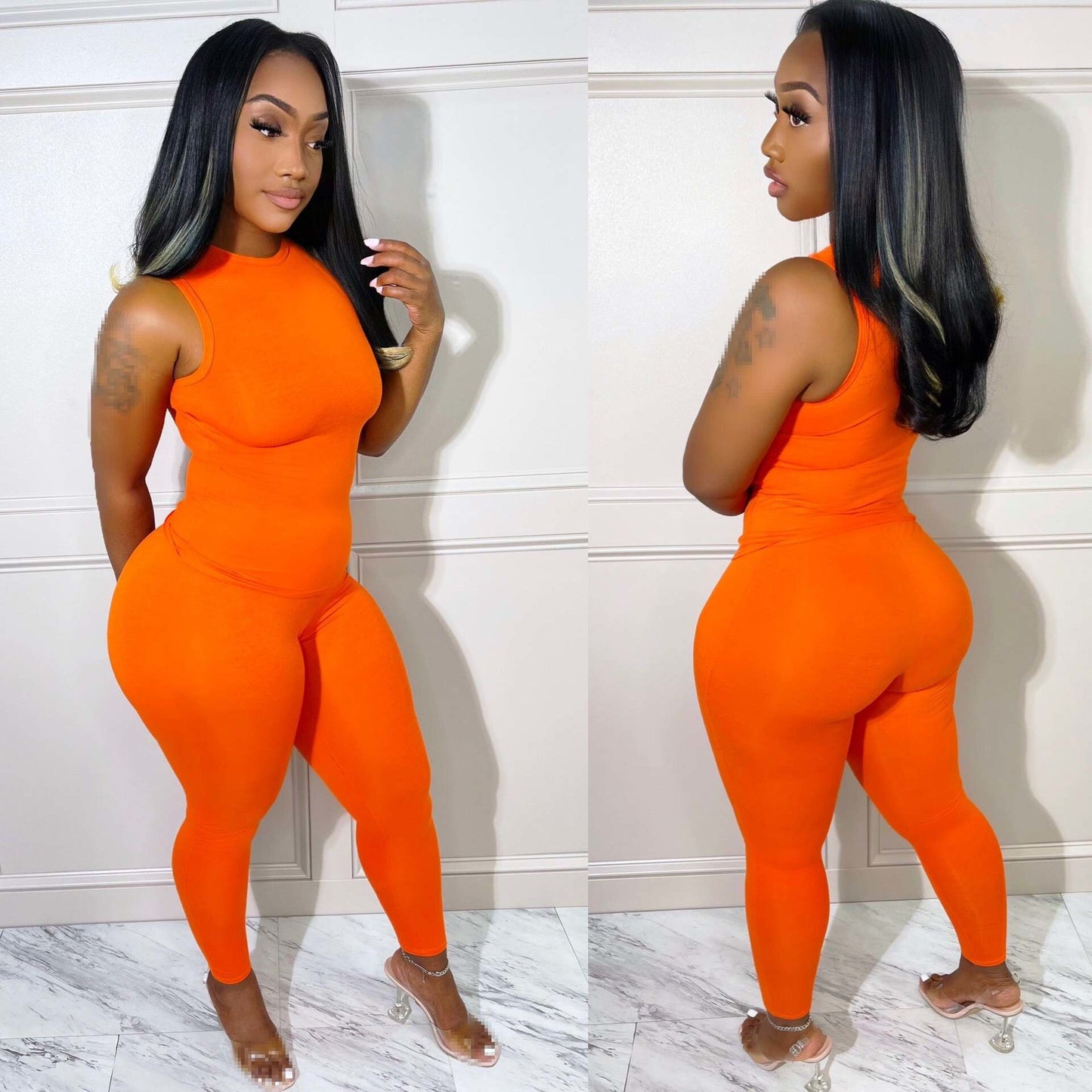 2 piece set women outfit summer time drip