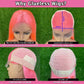 Blue Body Wave Lace Front Human Hair Wigs 13x4 HD Transparent Lace Frontal Wigs For Women Prepucked Lace Wigs Bleach Knots