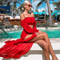 Mesh Sheer Beach Cover-Ups Women Beach Bikini Dress See-Through Long Sleeve Crop Tops Beach Dress For Women