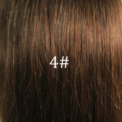 Brown Color Silk Base Full Lac Wig Short Wave Virgin Brazilian Human Hair 5x4.5 Silk Top Full Lace Wigs Pre Plucked