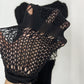 Hollow Out Summer Dresses Casual Women 2022 Fashion Beach Strench See Through Sexy Design Underwear Clubwear Dress