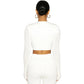 2021 Autumn New Women's Clothing Sexy Hollow Cross Solid Color Long Sleeve High-Waisted Tight Sports Casual Suit