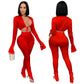 Creative Y9910 2021 Spring Season OLElegant Women's Clothing Polyester Pants Suit Fashionable Casual Suit Skirt Set