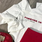Autumn Y2k Elegant 3 Piece Set Woman Spicy Girls Plaid Bra + White Print Long Sleeve Tops + Red Chic Mini Skirt Korean Fashion