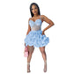 K2820 Sexy Slimming Diamond Stretch Tank Skirt Puff Skirt From China Perfect For Fashionable Women With Its Smooth Silhouette