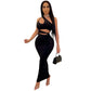 2021 New Women's Cross-Border Dress CY1324 Tank Top Waist Tie Dress European And American Style Fashionable Tank Dress