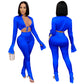Creative Y9910 2021 Spring Season OLElegant Women's Clothing Polyester Pants Suit Fashionable Casual Suit Skirt Set