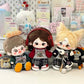 Onesuit 20cm Cotton Doll Clothes Head Cover Dress Doll Winter Outfit Plush Lovely Doll Dress Up Set 20cm Cotton Doll