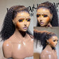 360 Full Lace Wig Human Hair Pre Plucked Deep Wave Frontal Wig Natural Hairline Hd Lace Wigs 20-36 Inch Curly Human Hair Wigs
