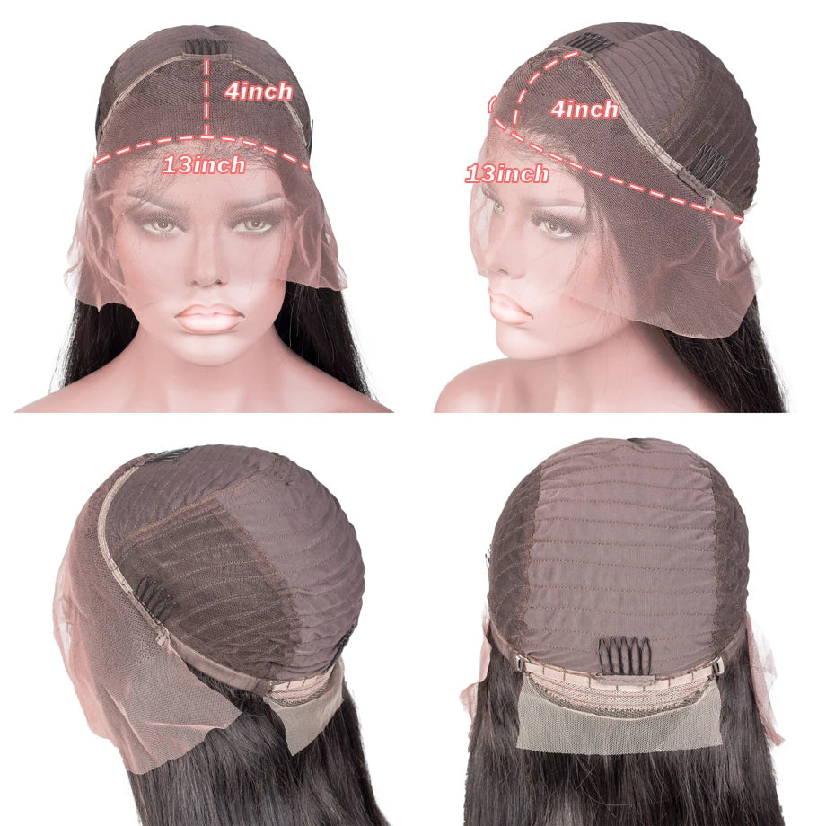 613 Ombre Blonde Colored Lace Front Wigs 13x4 HD Frontal Human Hair Wigs For Women 100% Glueless Brazilian Pre Plucked Lace Wigs