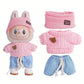Mini Doll'S Clothes Outfit Accessories For Korea Kpop Exo Labubu Idol V1 V2 striped sweater autumn and winter clothes Clothing