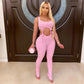 New Style Cross-Border CY11223 Amazon Ebay Fast Selling Wish European American Tied Sleeveless Jumpsuit Long Pants/Nine Point Se