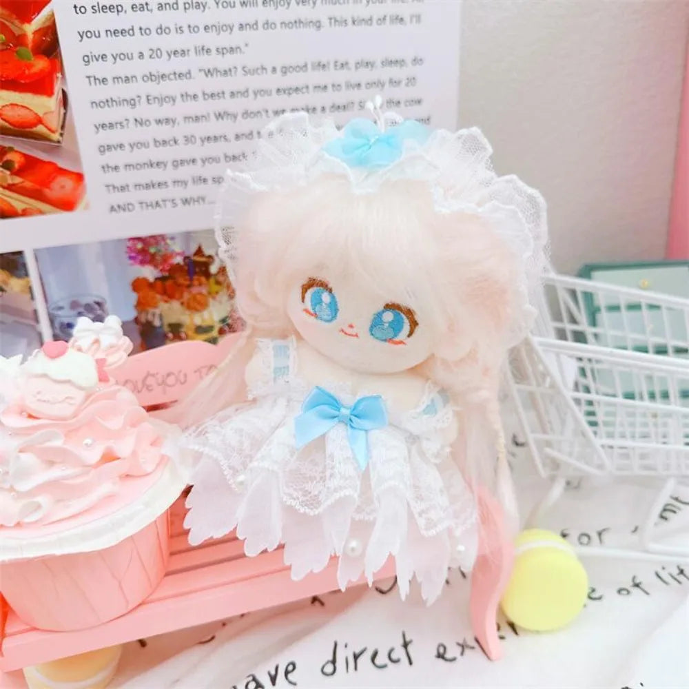 Dress Up 10cm Cotton Doll Clothes Onesuit One-piece Dress Star Doll Clothes Animals Kawaii No Attributes Dolls Clothes