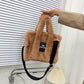 2022 Designer Faux Fur Tote Bag