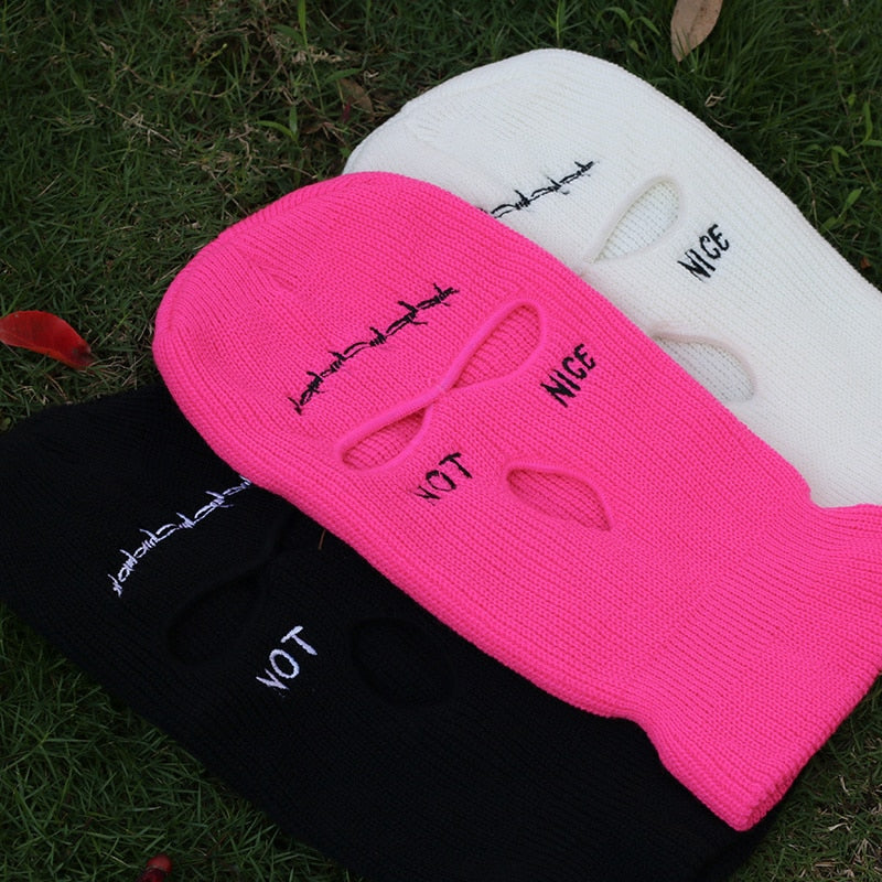 custom print Beanie Mask