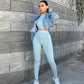 Winter Women Sport Fitness 2 Two Piece Set