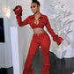 stacked leggings fall clothes for women set