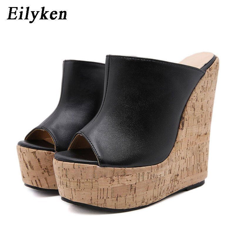 Outdoor Fashion Peep Toe Platform Women HEELS