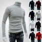 Mens SweaterTurtleneck Solid Color