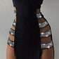 Elegant Lady Sleeveless Mock Neck dress