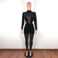 Sexy Full Sleeve Velvet Bodycon