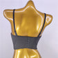Sexy Sparkle Rhinestones Crop Top Corsets