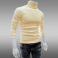 Mens SweaterTurtleneck Solid Color