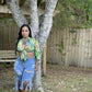 YAYA Women Jeans Hole Ripped