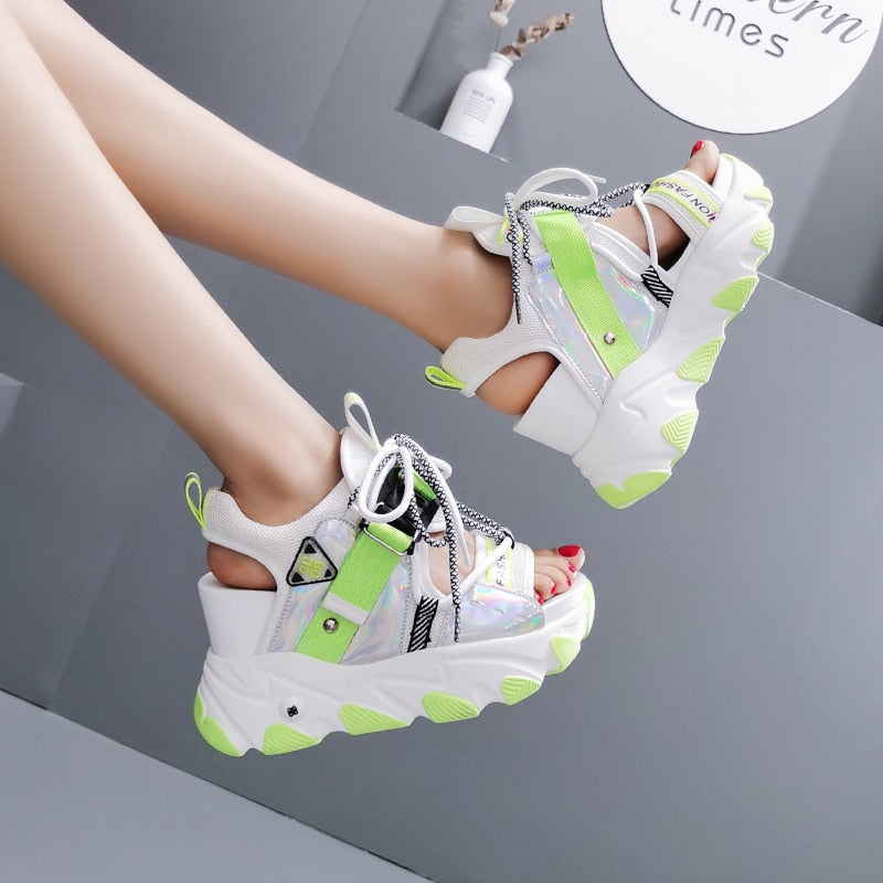 Chunky Platform Designers New Brand  heel shoes
