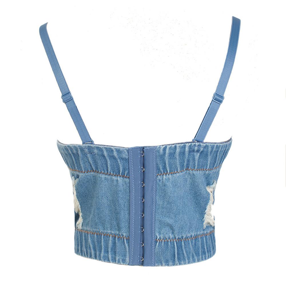 crop top sexy lux style jeans