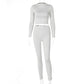 Winter Women Sport Fitness 2 Two Piece Set
