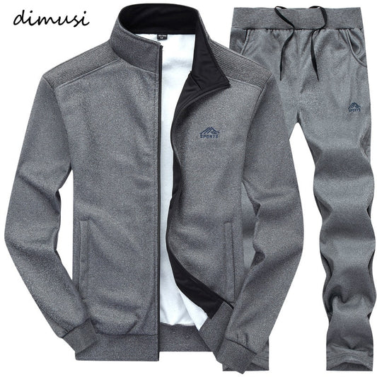 Men Sets Fashion  Sweatshirt +Sweatpants