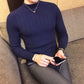Men Casual Striped Solid Sweater