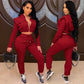 tracksuit two piece women set sexy