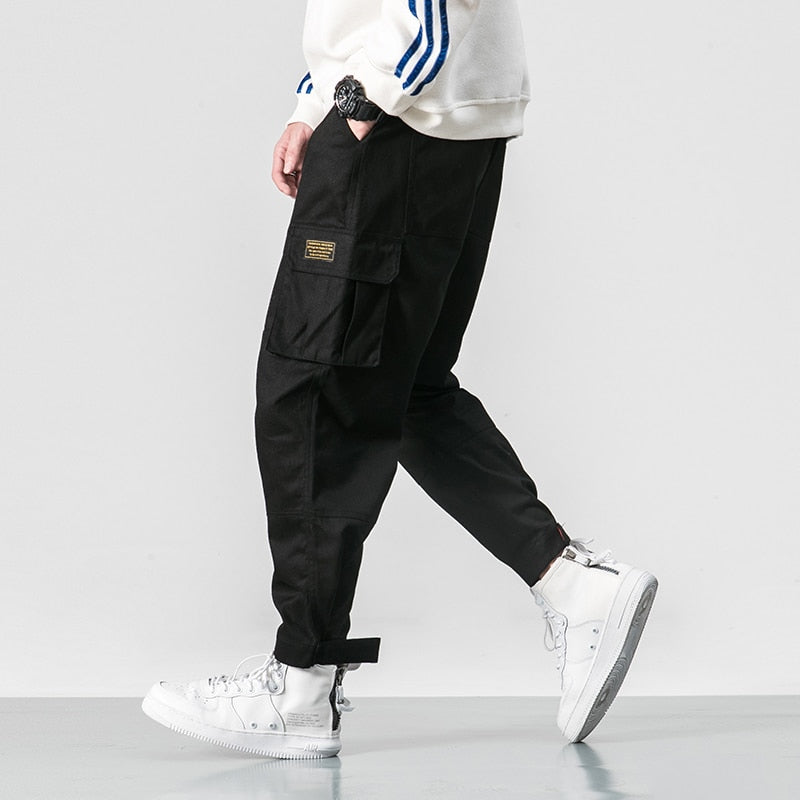 Men Multi-pocket  Harem Pants