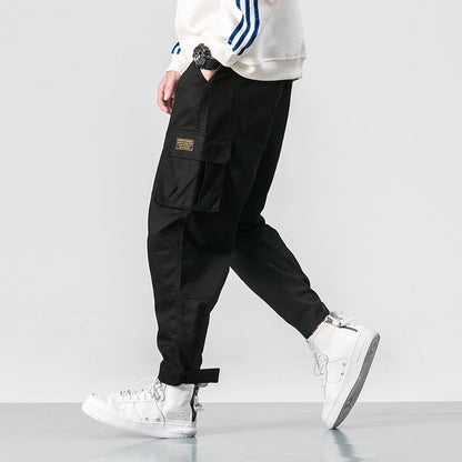 Men Multi-pocket  Harem Pants