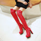 Over the Knee Boots Women Platform Fashion