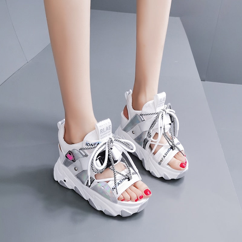 Chunky Platform Designers New Brand  heel shoes