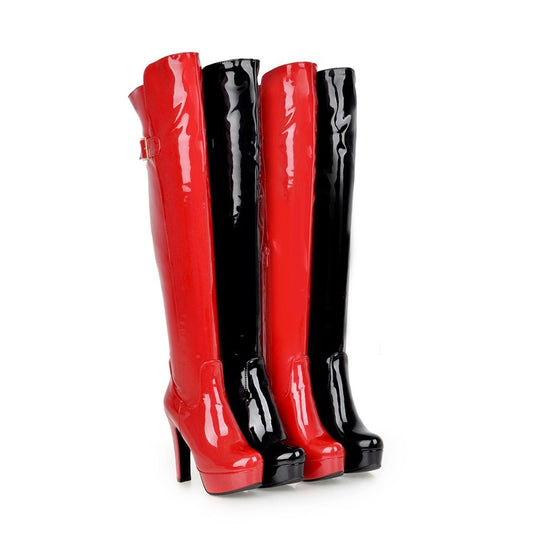 Over the Knee Boots Women Platform Fashion