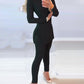 Knitted 2 Piece Suits Women Long Sleeve Set Fashion Outfit