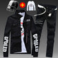 Men Slim Fit Denim Jacket Pants 2pcs Set