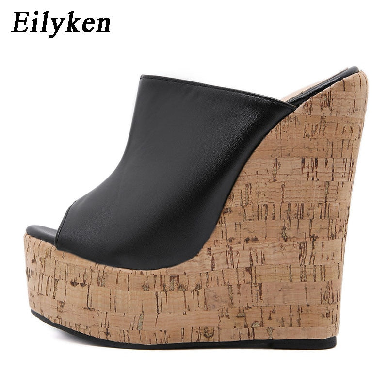 Outdoor Fashion Peep Toe Platform Women HEELS