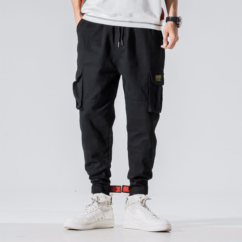 Men Multi-pocket  Harem Pants