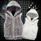 Men Winter Coral Velvet Hoodie