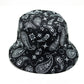 Unisex Cotton Bucket Hat Men Women Cashew Flowers Double-Sided Sun Cap Summer Panama Fashion Fold Sun Fishing Fisherman Hats
