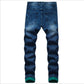 Men Ripped Jeans Autumn Designer Slim Fit