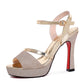 Waterproof Platform High Heels