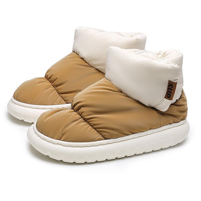 Winter 2022 Platform Warm Fur Shoes for Female Rainproof Cloth Comfortable Soft Plush Chunky Women&#39;s Snow Boot