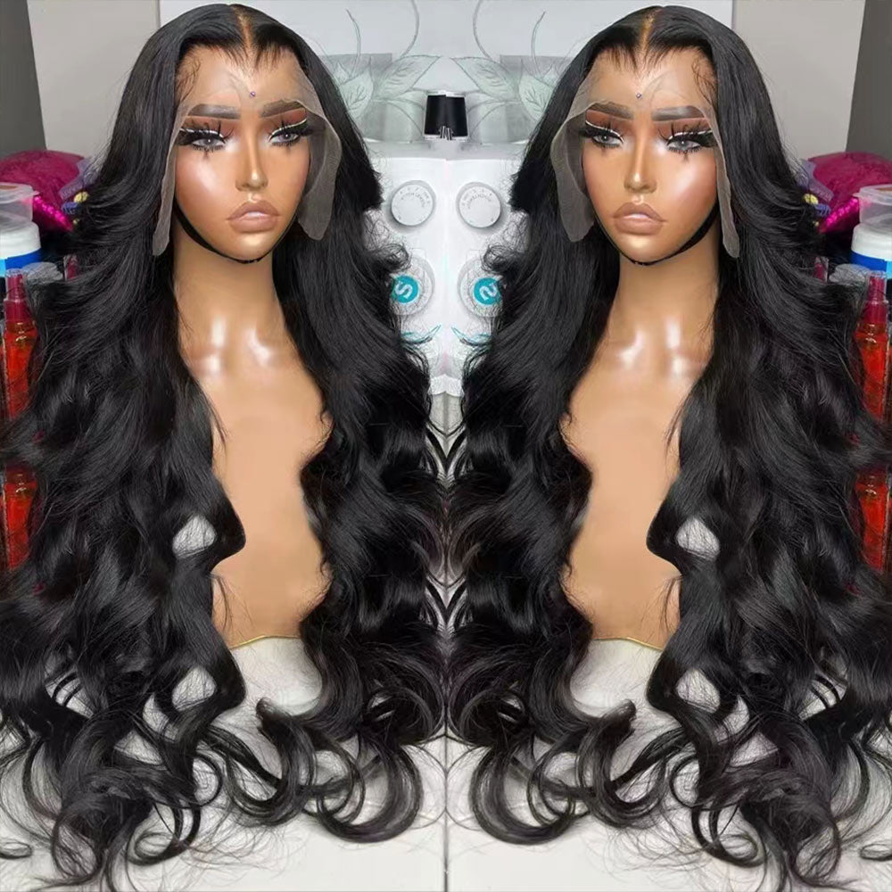 FROST HUMAN HAIR COLLECTION 30 40 Inch Body Wave Lace Front Wigs for Women Human Hair Wigs Brazilian Hair 13x4 Full Hd Lace Frontal Wig Loose Body Wave Wig